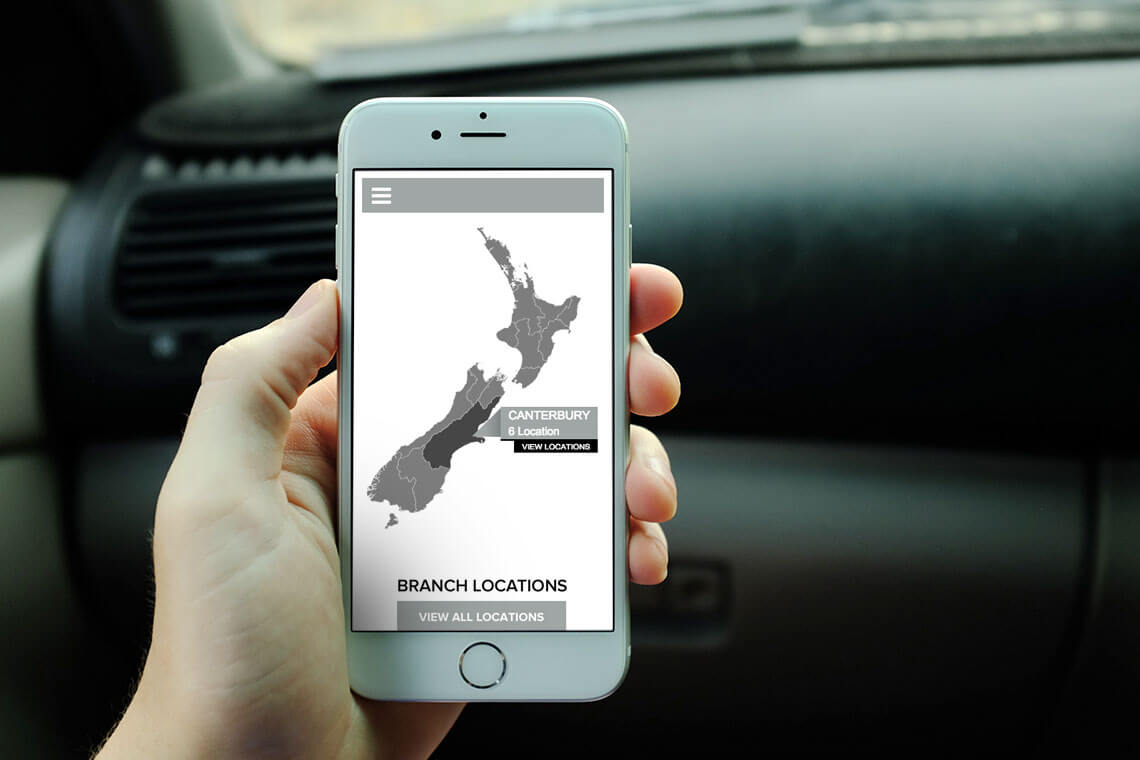 Mico Bathrooms Ecommerce - mobile